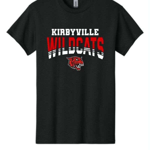Black Kville Wildcats Spirit Tee Thumbnail