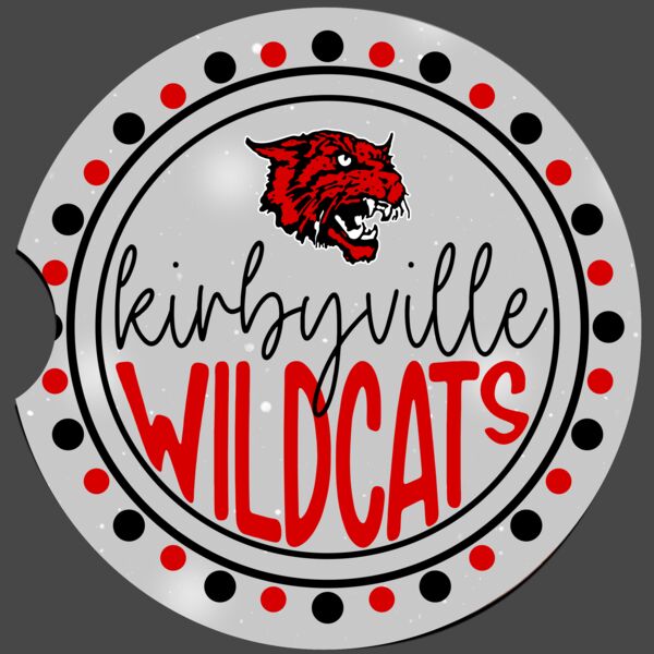 Sublimated 2.5" Ceramic Car Coaster Thumbnail