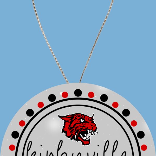 Sublimated 2.5" Ceramic Car Ornament Thumbnail