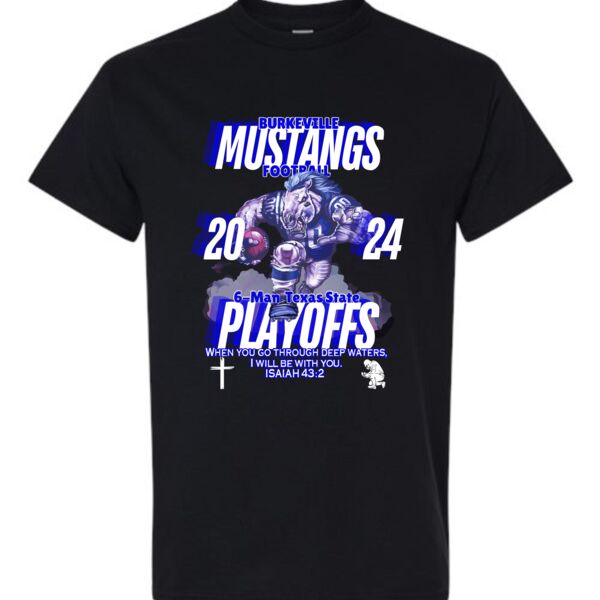 Burkeville Football Cotton Shortsleeve Thumbnail