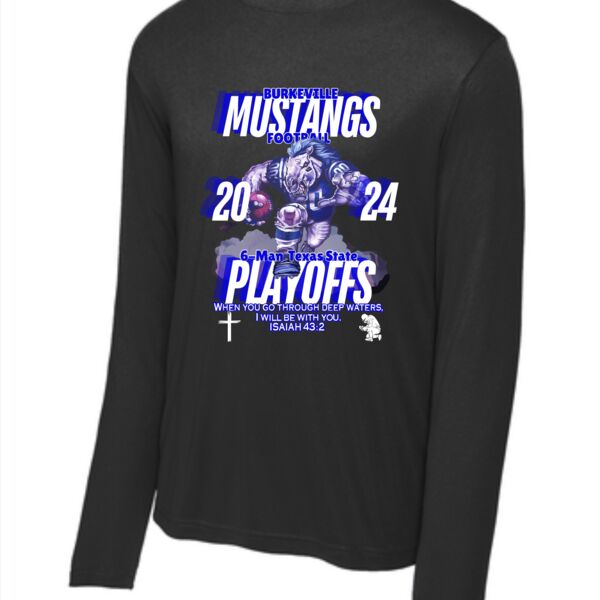 Burkeville Football Drifit Longsleeve Thumbnail