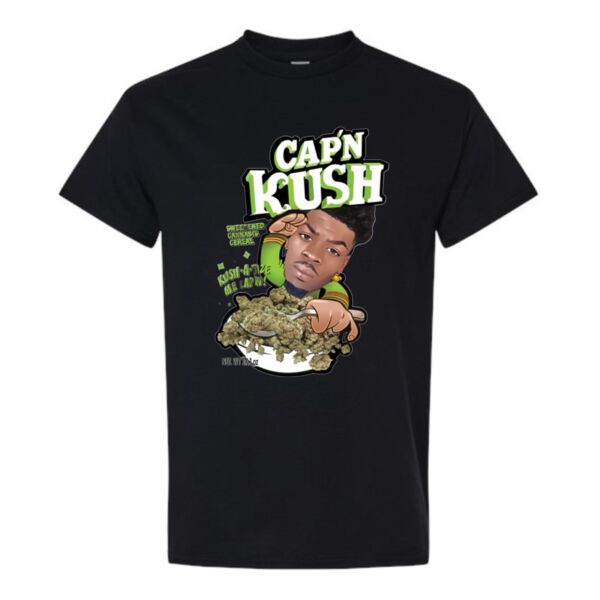 Cap'n Kush Black Tee Thumbnail