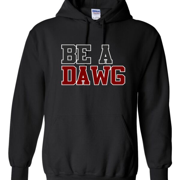 Be a Dawg Cotton Hoodie Thumbnail