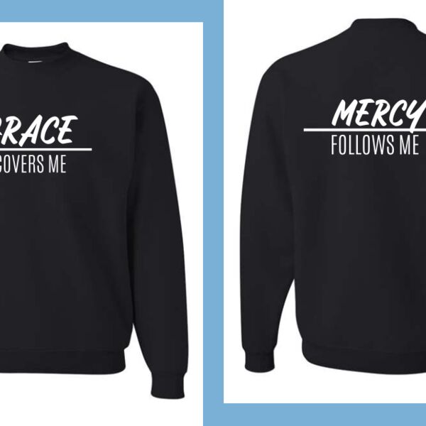 Grace Covers me Crewneck Sweatshirt Thumbnail