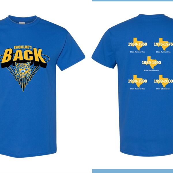 Brookeland's Back Tshirt  Thumbnail