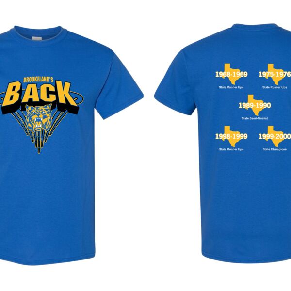 Brookeland's Back Tshirt  Thumbnail