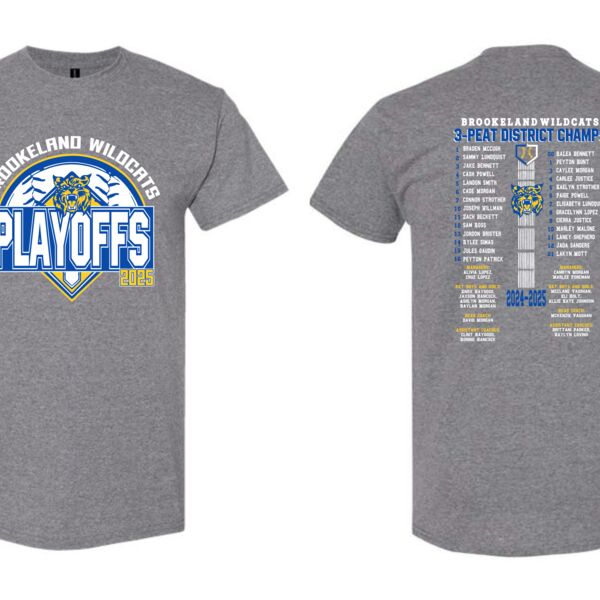 Softball/Baseball Playoff Tshirt Thumbnail