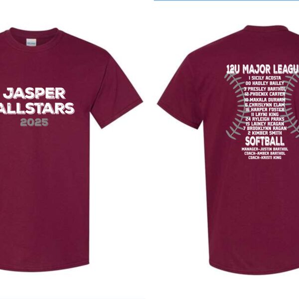 12u Allstar Parent Shirt Thumbnail