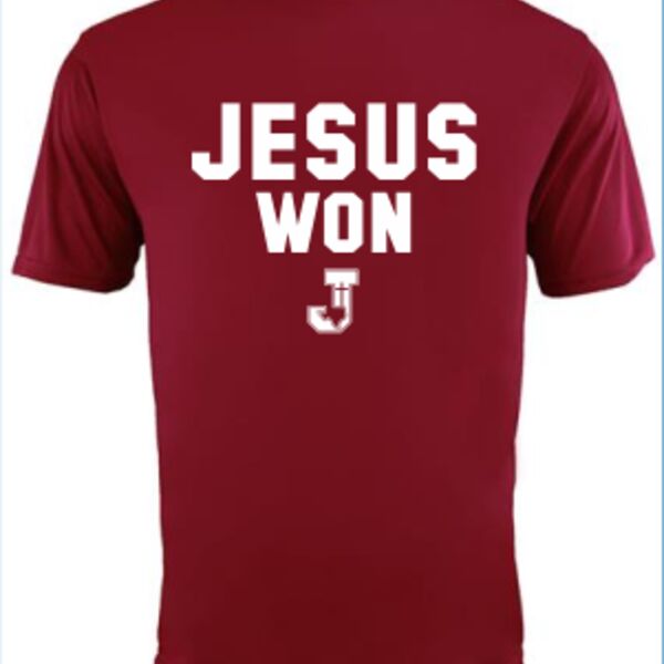 Jesus Won Dri-fit shirt Thumbnail