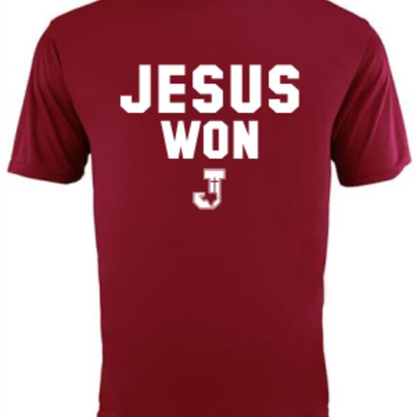 Jesus Won Dri-fit shirt Thumbnail