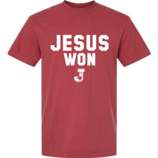 Jesus Won Comfort Colors shirt Thumbnail
