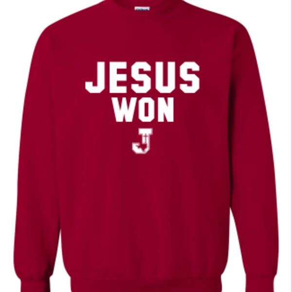Jesus Won Sweatshirt Thumbnail