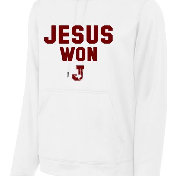 Jesus Won Dri-fit Hoodie Thumbnail