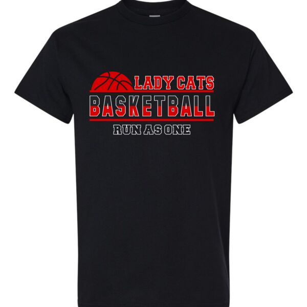 Lady Cats Basketball Tshirt Thumbnail