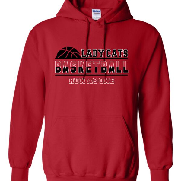 Lady Cats Baskeball Hoodie Thumbnail