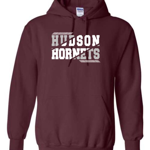 Hudson Hornets Stripes hoodie Thumbnail