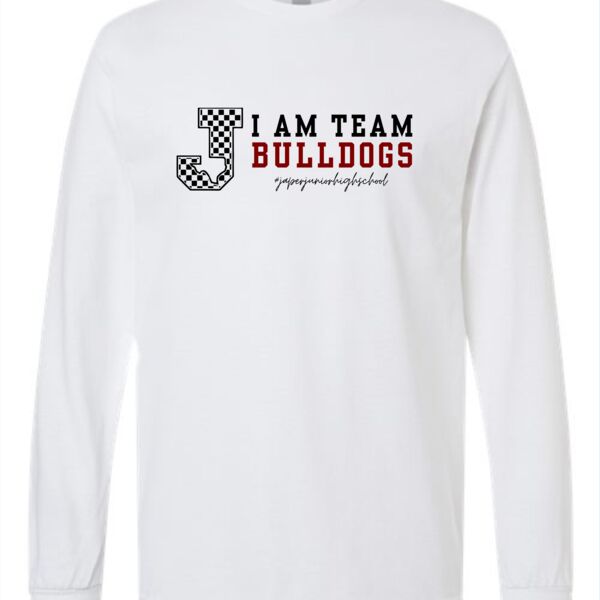 jjhs team bulldogs 2025 long sleeve shirt Thumbnail