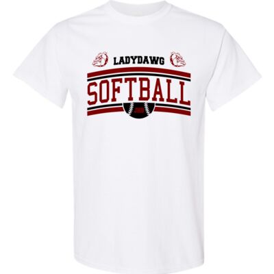 Lady Dawg Softball Tshirt  Thumbnail