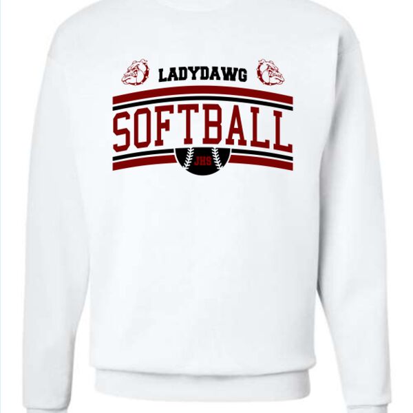 Lady Dawg Softball Sweatshirt Thumbnail
