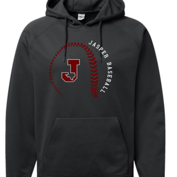 Jasper Baseball Drifit Hoodie Thumbnail