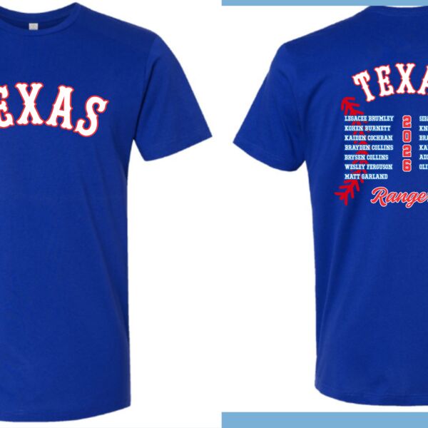 Texas Rangers Parent Drifit  Thumbnail
