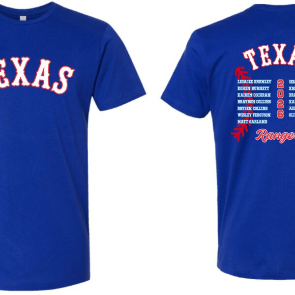 Texas Rangers Parent Drifit  Thumbnail