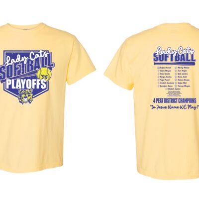 Brookeland Playoff Comfort Color Shirt Thumbnail