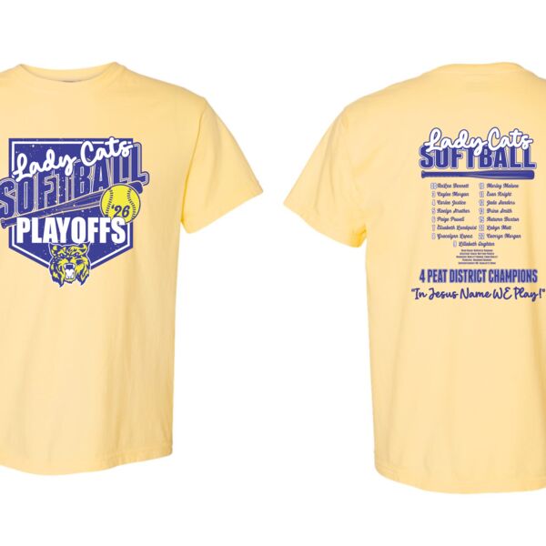 Brookeland Playoff Comfort Color Shirt Thumbnail