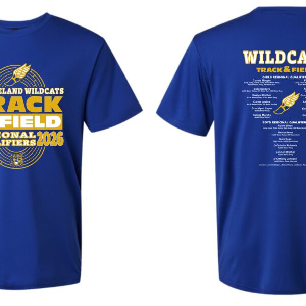 Regional Qualifiers Track and Field Drifit Thumbnail