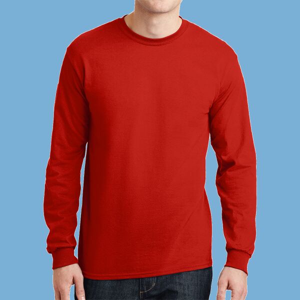 DryBlend ® 50 Cotton/50 Poly Long Sleeve T Shirt Thumbnail