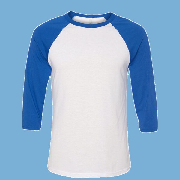 Unisex Three-Quarter Sleeve Baseball T-Shirt Thumbnail