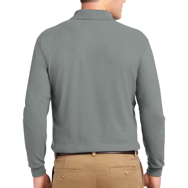 Silk Touch™ Long Sleeve Polo Thumbnail