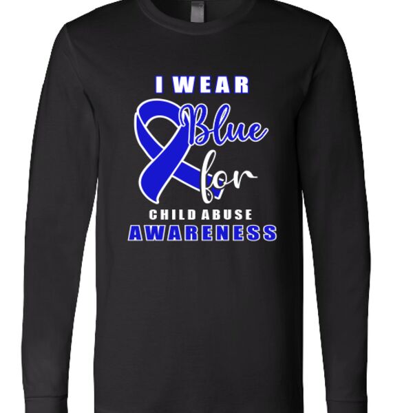 I Wear Blue Longsleeve Thumbnail