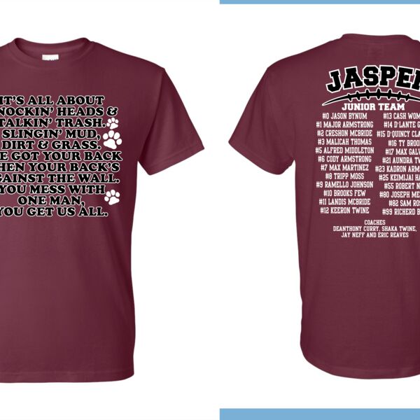 JUNIOR FOOTBALL TEAM SHIRT  Thumbnail