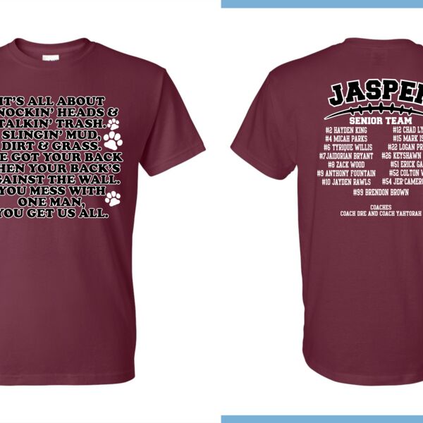 SENIOR FOOTBALL TEAM SHIRTS  Thumbnail