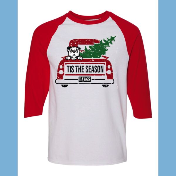 JHS Christmas Raglan Thumbnail