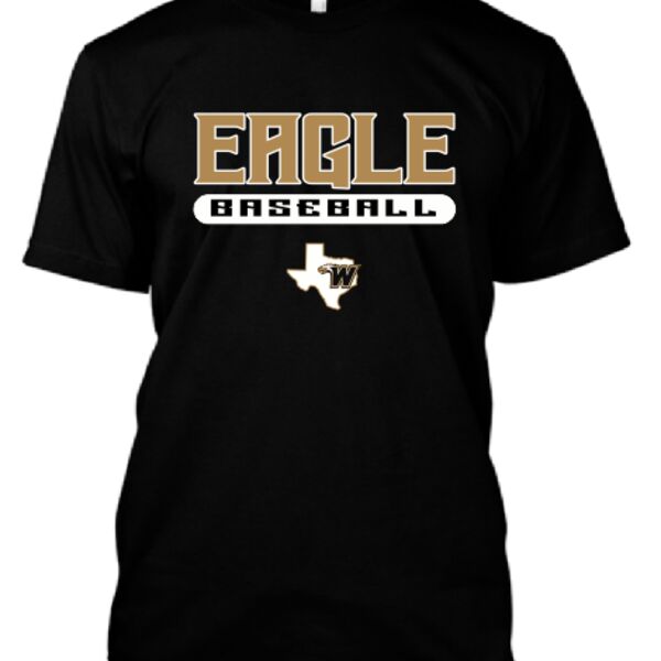Eagle Baseball Tshirt  Thumbnail