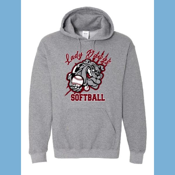 Jasper Lady Dawgs Softball Hoodie Thumbnail