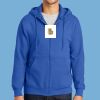 Tall Essential Fleece Full Zip Hooded Sweatshirt Thumbnail