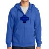 Tall Essential Fleece Full Zip Hooded Sweatshirt Thumbnail