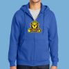 Tall Essential Fleece Full Zip Hooded Sweatshirt Thumbnail