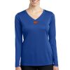 Women's Long Sleeve PosiCharge ® Competitor V Neck Tee Thumbnail