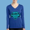 Women's Long Sleeve PosiCharge ® Competitor V Neck Tee Thumbnail