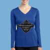 Women's Long Sleeve PosiCharge ® Competitor V Neck Tee Thumbnail