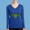 Women's Long Sleeve PosiCharge ® Competitor V Neck Tee Thumbnail