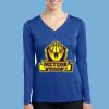 Women's Long Sleeve PosiCharge ® Competitor V Neck Tee Thumbnail