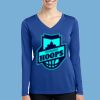 Women's Long Sleeve PosiCharge ® Competitor V Neck Tee Thumbnail