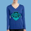 Women's Long Sleeve PosiCharge ® Competitor V Neck Tee Thumbnail